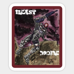 Beast Mode! Sticker